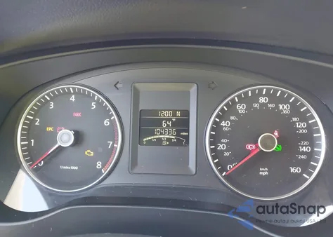 2012 Volkswagen Jetta 2.5L Se из США, поврежденный, VIN 3VWDP7AJ6CM395359